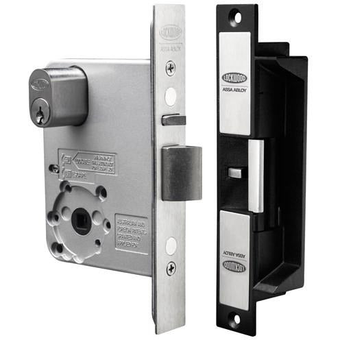 Lockwood ES2100 Electric Strike, 1000kg, Monitored, PTL/PTO, MRS, 10-30V DC (SCEC) - CCTV Importers