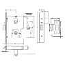 FSH FEL990 Series Electric Mortice Lock