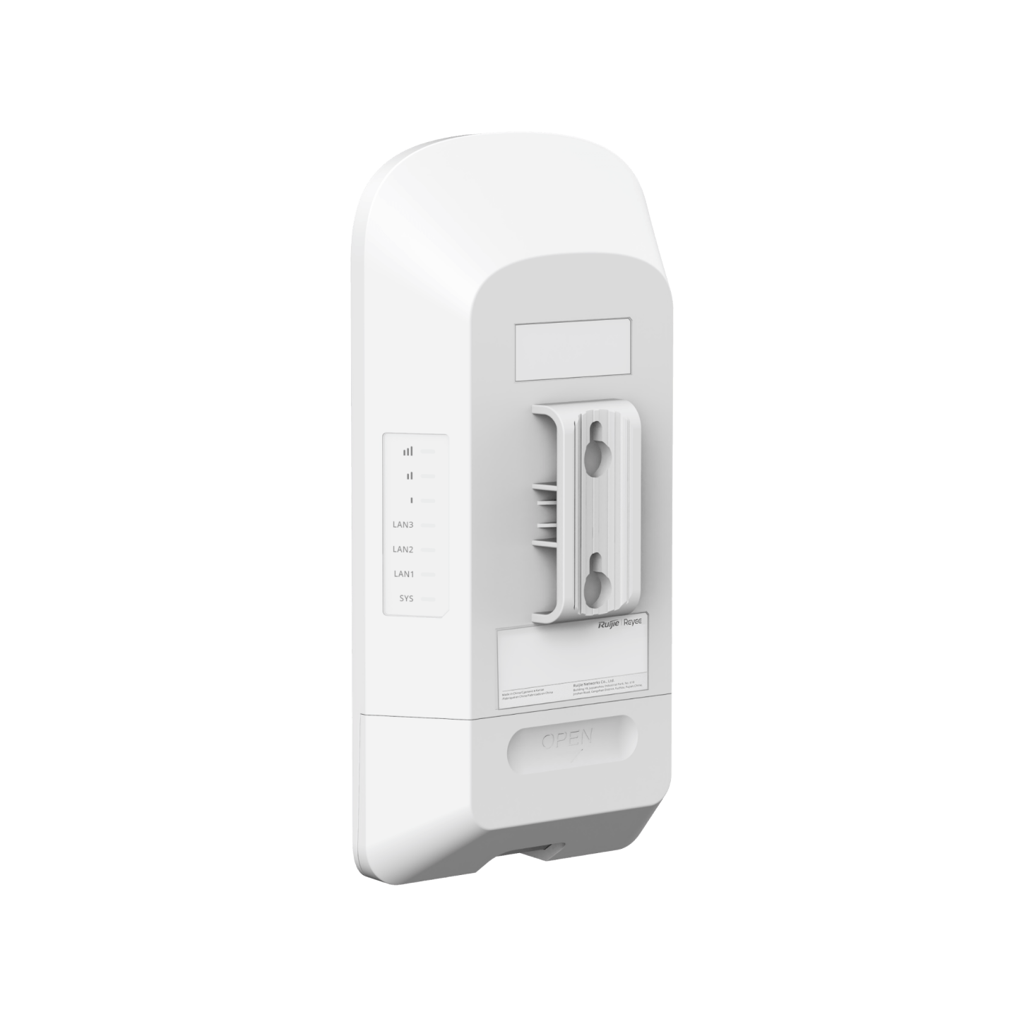 Ruijie RG-EST330F-P 5GHz 3km Wireless Bridge – 13 dBi Antenna, 867 Mbps, 3 PoE Ports, IP55, Wi-Fi 5