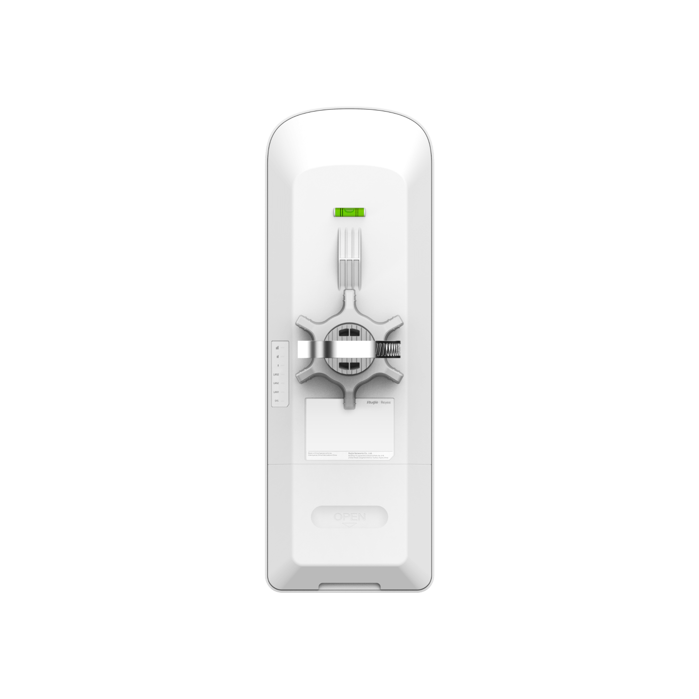 Ruijie RG-EST450G 5GHz 15 dBi Sector Wireless Bridge – 120° Beamwidth, 3 GE Ports, Wi-Fi 5, IP55, TDMA, PTMP Station