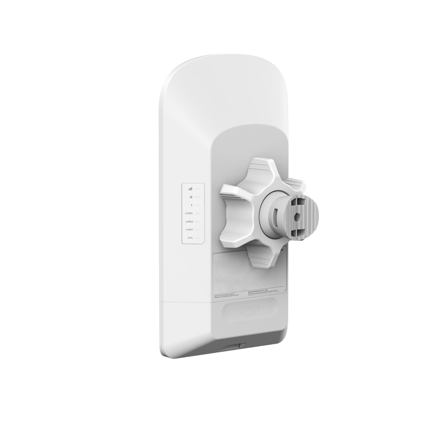 Ruijie RG-EST350G 5GHz Wireless Bridge – 5 km PTP/PTMP, 16 dBi Antenna, 867 Mbps, 3 GE Ports, IP55, Wi-Fi 5