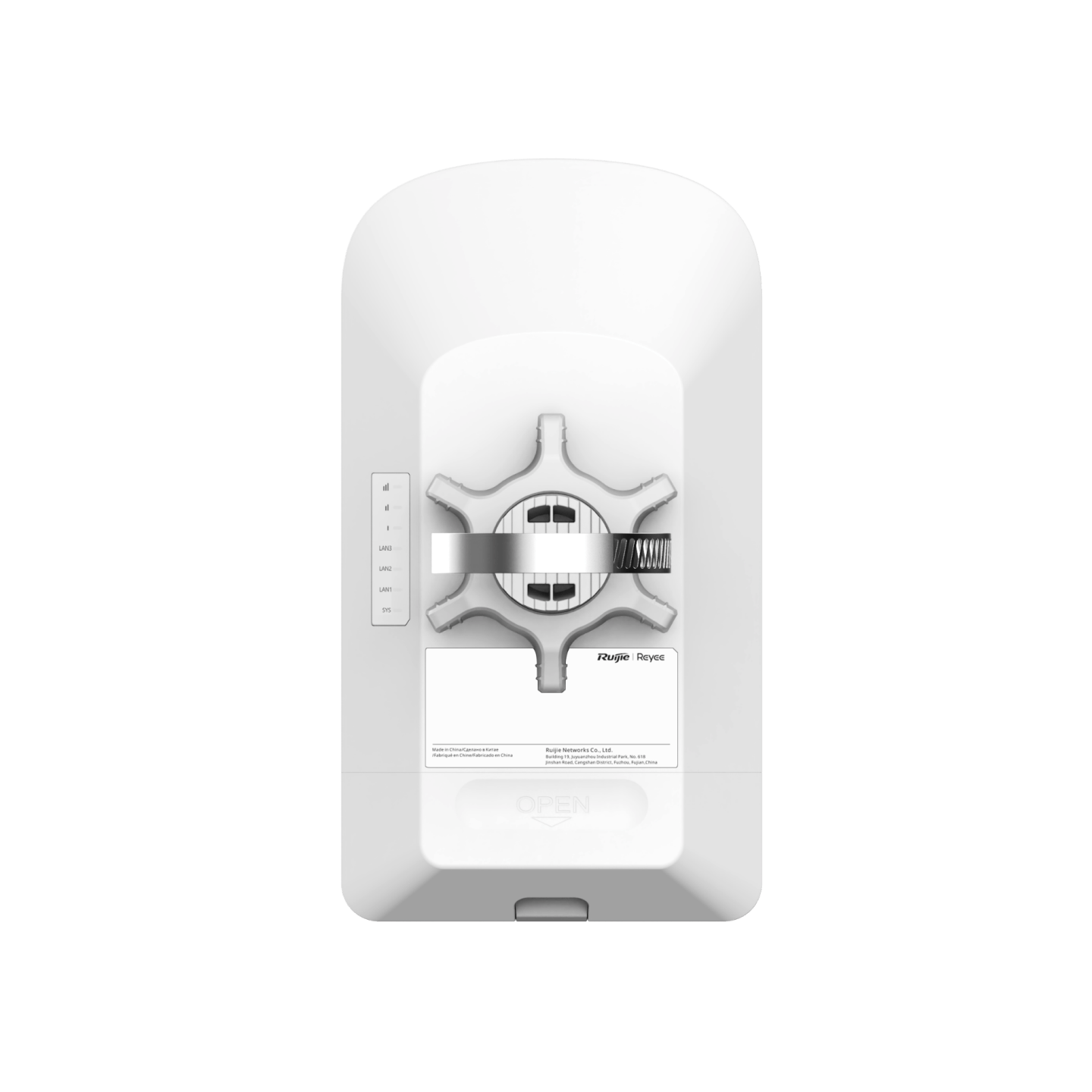 Ruijie RG-EST350G 5GHz Wireless Bridge – 5 km PTP/PTMP, 16 dBi Antenna, 867 Mbps, 3 GE Ports, IP55, Wi-Fi 5