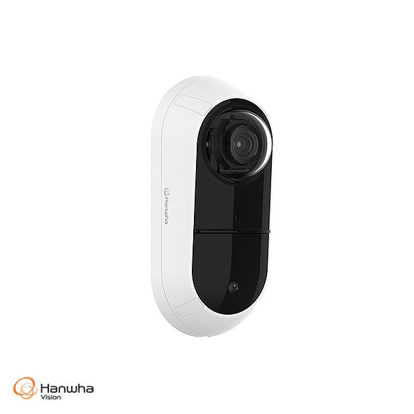 Hanwha Vision HV-TNV-C8011RW 5MP AI IR Wall Mount Dome Camera with Panoramic View and Built-in Microphone T Series