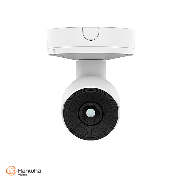 Hanwha Vision HV-TNO-C3010TRA QVGA AI Radiometric Thermal Camera with 90° Wide FoV and Temperature Monitoring up to 550°C T Series