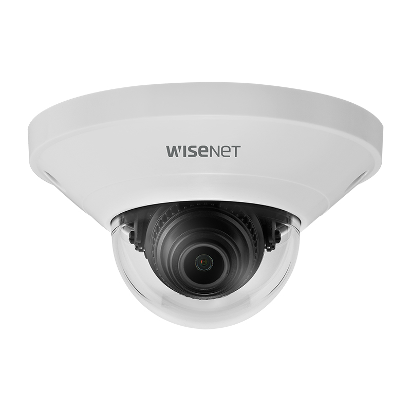 Hanwha QND-8011 / QND-8021 5MP Compact Network Dome Cameras with Fixed Lens & WiseStream II – PoE, IK08, IP42