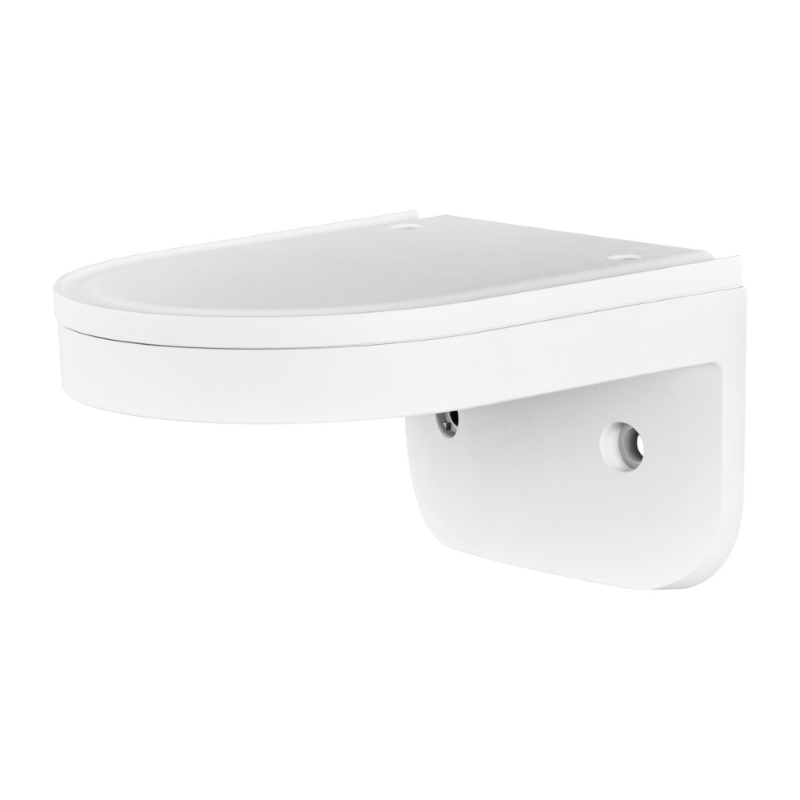 Hanwha Wisenet Wall Mount for QNV-70x0R and XNV-80x0R Series Cameras – White, HAN-SBP-137WMW