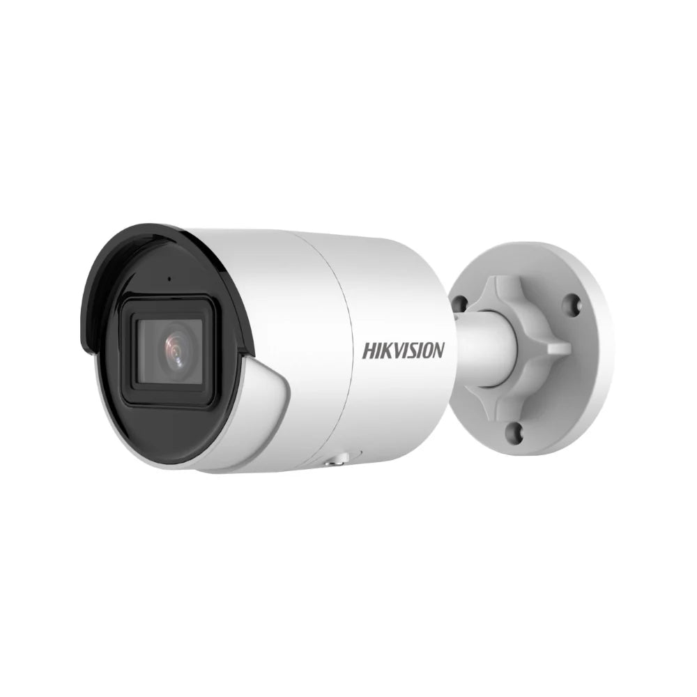 Hikvision 6MP Mini Bullet Camera, AcuSense, DarkFighter, H.265+, 40m IR, Built-in Microphone, IP67 (DS-2CD2066G2-I(U))