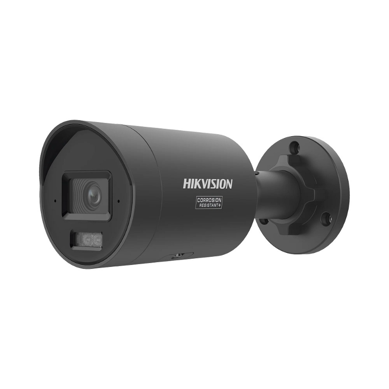 Hikvision DS-2CD2067G3-LI2UY/SL 6MP ColorVu CCTV camera with two-way audio, strobe alarm, IP67, NEMA 4X weatherproof design