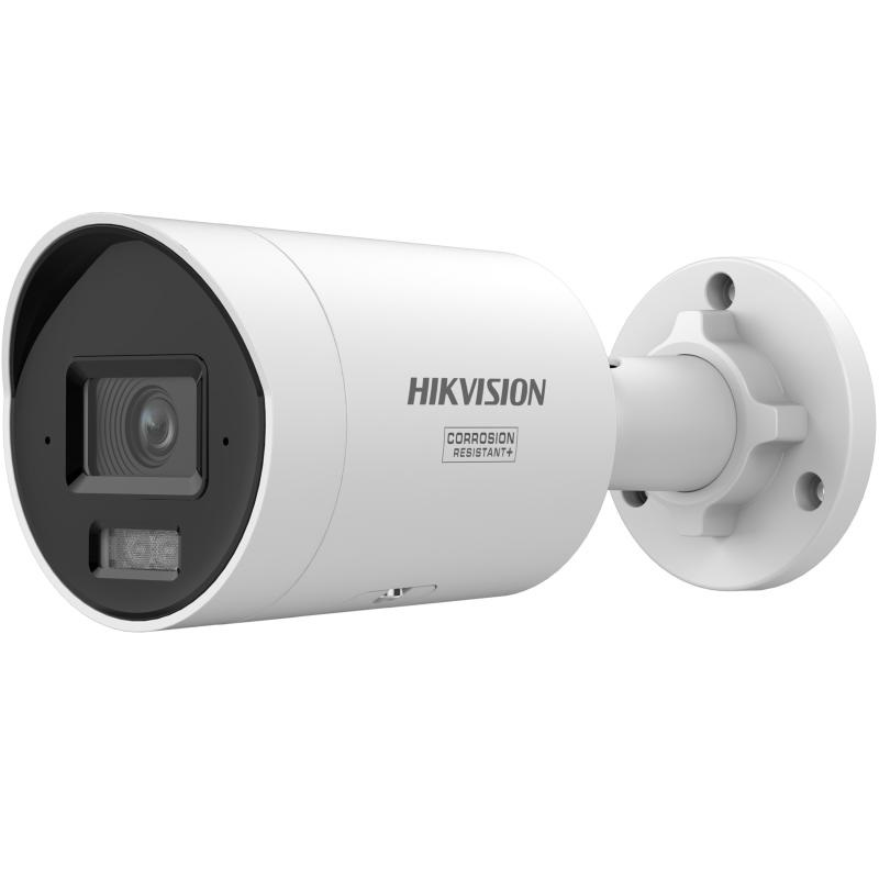 Hikvision DS-2CD2087G3-LI2UY/S(L)(RB) 8MP Smart Hybrid Light Bullet Camera – ColorVu, Dual Microphone, IP67, Two-Way Audio & Deep Learning AI IP CCTV Bullet Camera