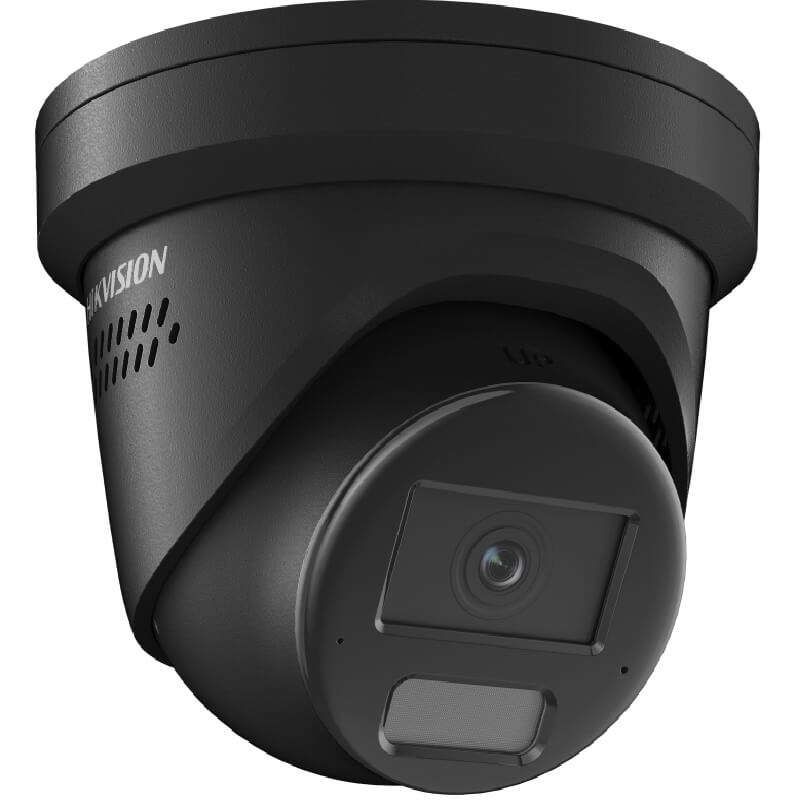 Hikvision Up to 4 Camera 6MP AcuSense LiveGuard CCTV Kit – DS-2CD2366G2H-IS2U/SL 2.8mm Turret Cameras + DS-7604NI-M1/4P 4 Channel PoE NVR, H.265+, IP67, HDMI/VGA, Optional HDD - CCTV Importers