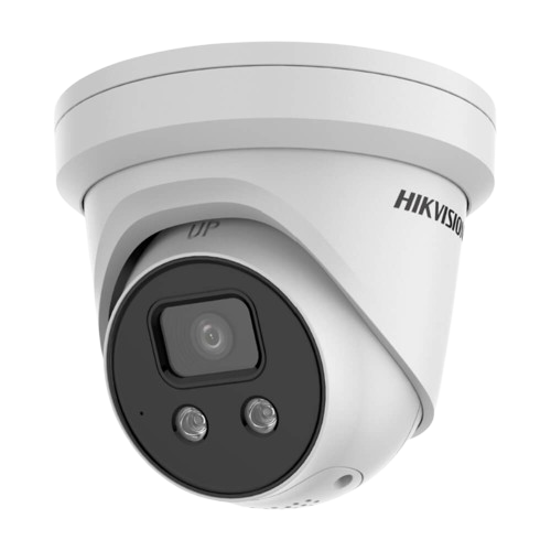 Hikvision 6MP AcuSense 8-Camera CCTV Kit with 8-Channel NVR | DS-2CD2366G2-ISU/SL Cameras + DS-7608NI-M2/8P Recorder + HDD | Active Deterrent + Two-Way Audio | IP67 Rated
