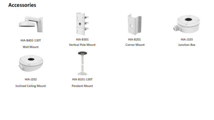 HiLook IPC-T240H-MU 4 MP Fixed Turret Network Camera