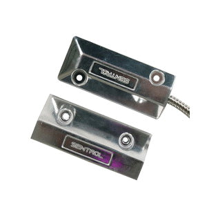 Sentrol 2202A-L Series Overhead Door Magnetic Contact REED Switch – Floor-Mounted, 3" Gap, Vandal-Resistant, Aluminum Housing