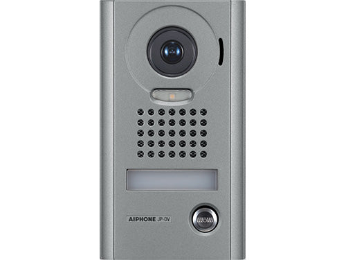 AIPHONE JP Series Video Intercom Kit – Surface Mount Video Door Station with 7" Touchscreen Monitor | JPS-4AEDV *MAX 4 DOOR 8 ROOM WITH JP-4HD