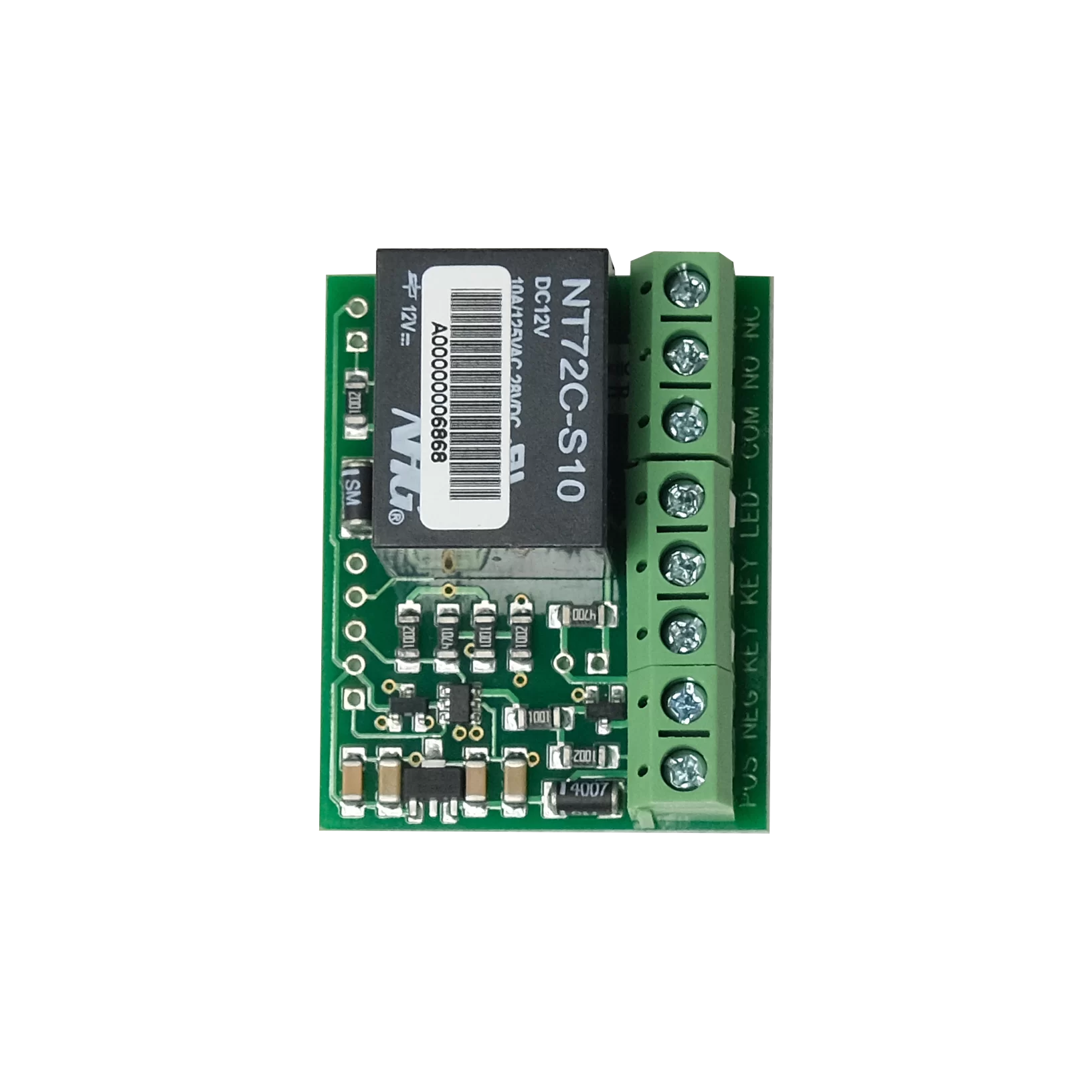 Stepper Relay Clutch Relay with External LED Indication - 12VDC Coil Input - KE04-004-A