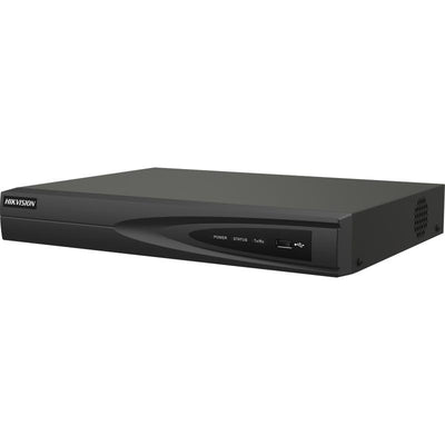 Hikvision DS-7604NI-K1 4-Channel 4K Network Video Recorder (NVR) – H.265+, HDMI/VGA Output, Up to 8MP Recording, 1 SATA Bay - CCTV Importers