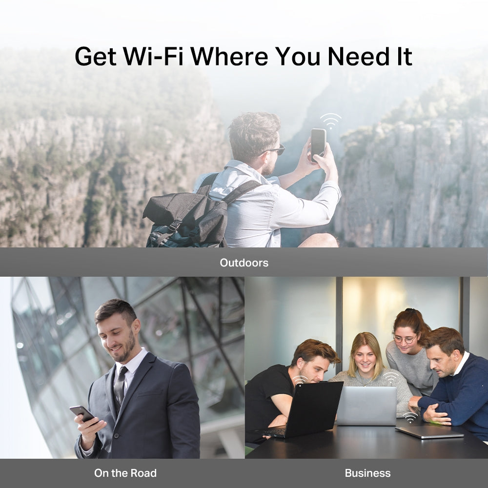 MT110 | 4G LTE Mobile Wi-Fi | 150 Mbps | Battery Powered | Up to 10 Devices | MERCUSYS