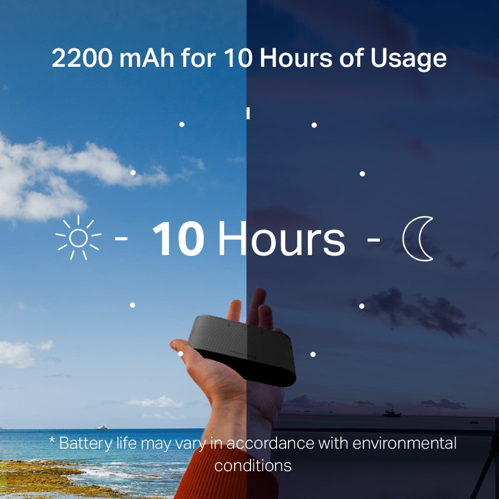 MT110 | 4G LTE Mobile Wi-Fi | 150 Mbps | Battery Powered | Up to 10 Devices | MERCUSYS