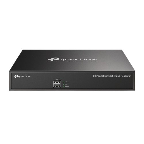 TP-Link UP TO-8-Camera 4MP CCTV Kit with VIGI C445 AI Turret Cameras + 8-Channel PoE NVR with HDD – Complete Smart Surveillance Solution