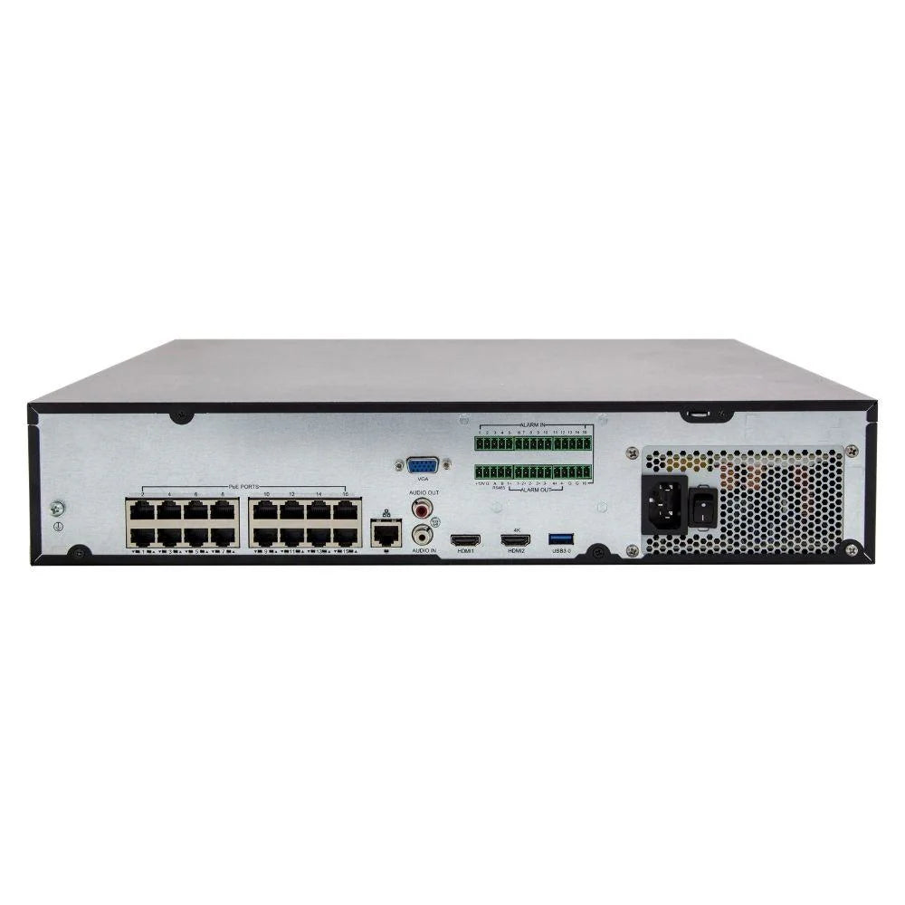 UNIVIEW NVR304-32S easy series 32 channel nvr up to 8mp/4k 160mbps input 4x sata hdd port up to 6tb each