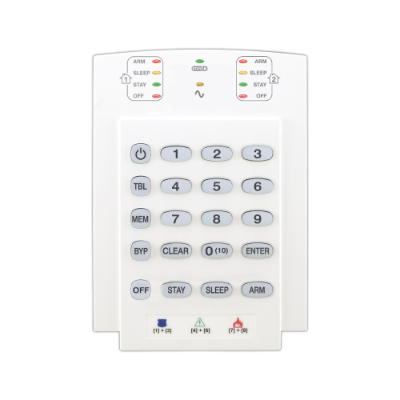 K10V 10-Zone LED Keypad Vertical