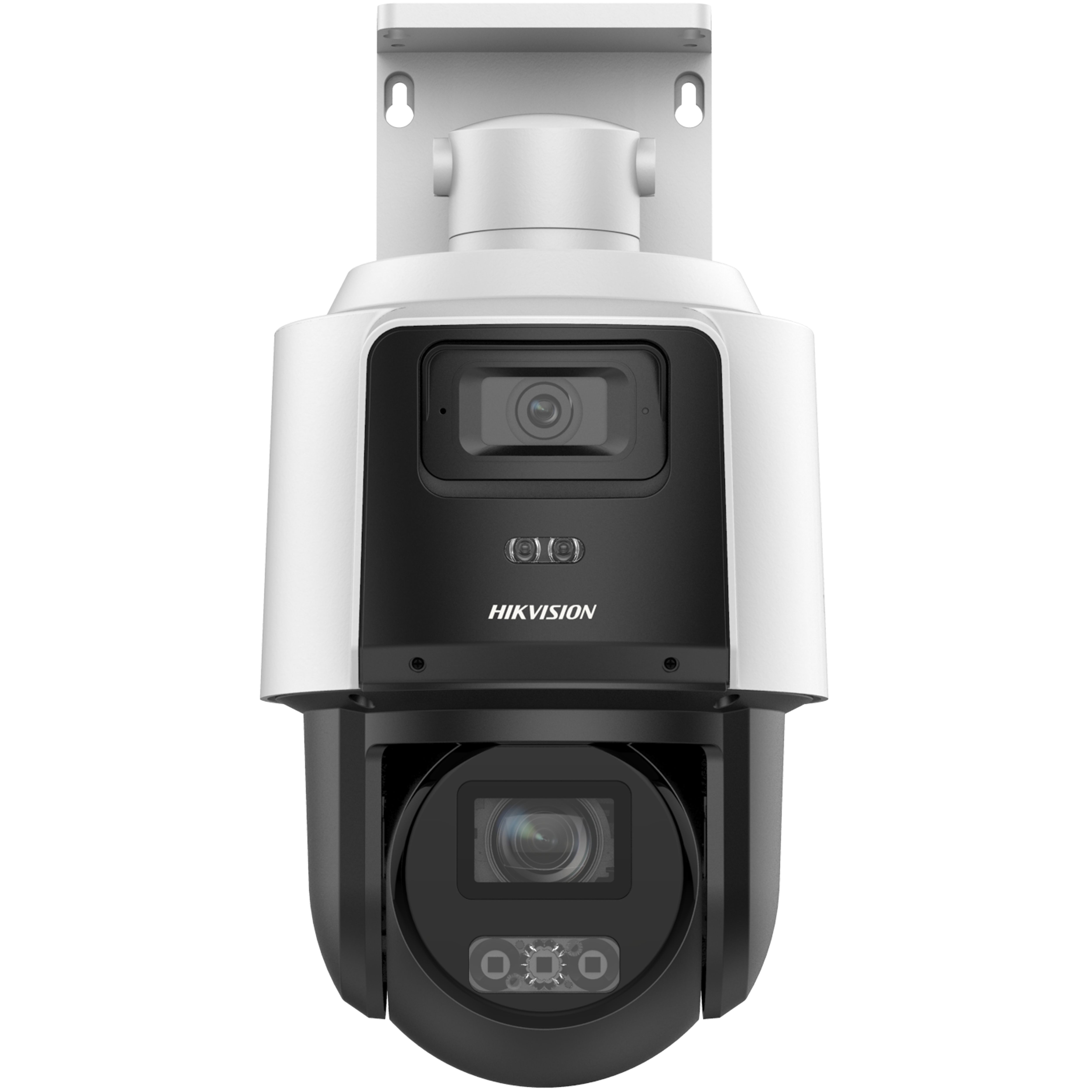 HiLook PTZ-ND4404/SL#AUS TandemVu 4MP+4MP 4X PoE+ PTZ Network Camera with Dual Lens, DarkFighter, Strobe & Audio Alarm - CCTV Importers