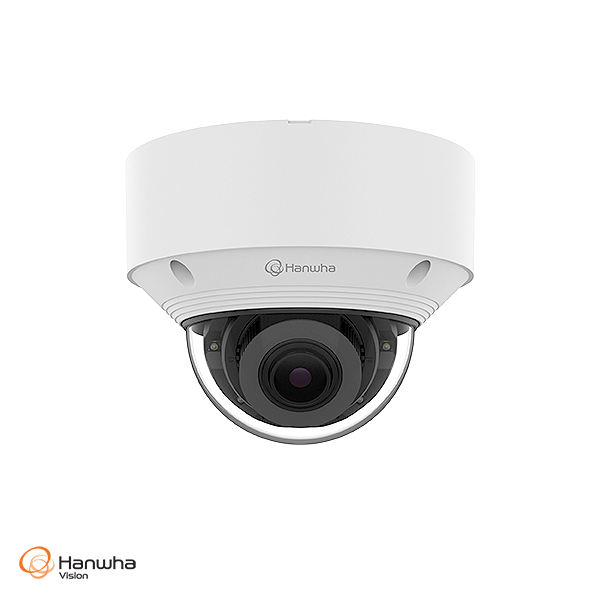 Hanwha Vision QNV-C9083R – Q-Core 8MP AI IR Vandal Dome AI Camera