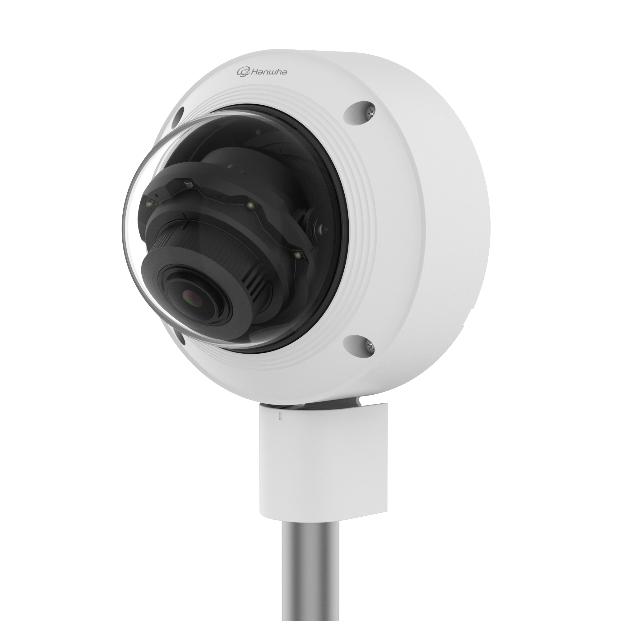 Hanwha Vision Wisenet QND-C8023R 5MP AI IR Dome Camera (Q-Core) – AI-Enhanced, Q Series Compact Surveillance with Dynamic Privacy Masking