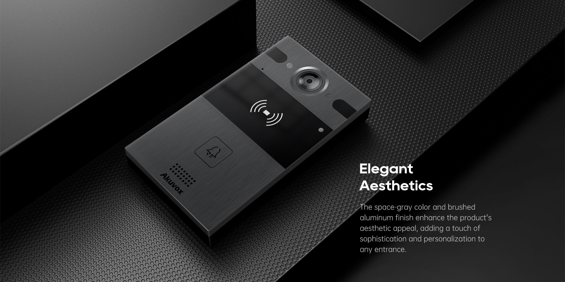 Akuvox R25A – Compact 4MP SIP Video Door Phone with RFID Access