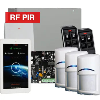 Bosch Solution 4000 Wireless Alarm Kit with 7" Touchscreen Keypad and 3 PIR Detectors – K4000-3WPIR-TS7-PREM