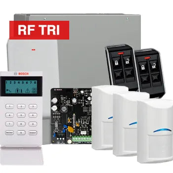 Bosch Solution 4000 Wireless Alarm Kit with ICON Keypad and Tri-Tech Detectors – K4000-3WTRI-PREM