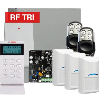Bosch Solution 4000 Wireless Alarm Kit with ICON Keypad and Tri-Tech Detectors – K4000-3WTRI-PREM