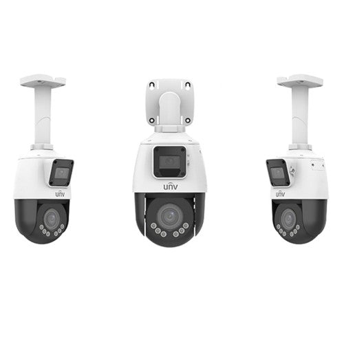 Uniview Easy Series 2x2MP Dual-Lens PTZ IP Camera (Model: IPC9312LFW-AF28-2X4)