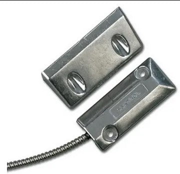 SENTROL, Reed switch, Magnetic contact for overhead doors, 3" gap, Closed loop, Includes 18" stainless steel armoured cable,