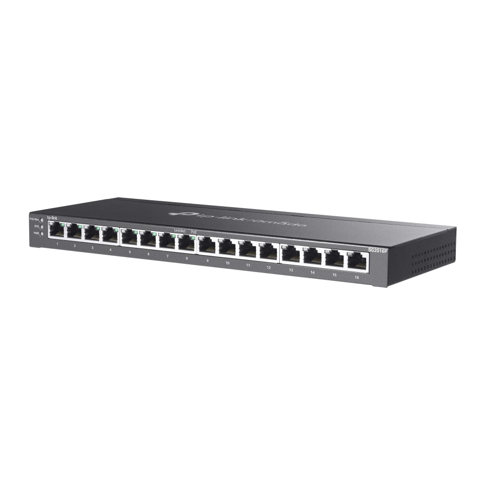 TP-Link SG2016P – Omada 16-Port Gigabit Smart Managed PoE+ Switch