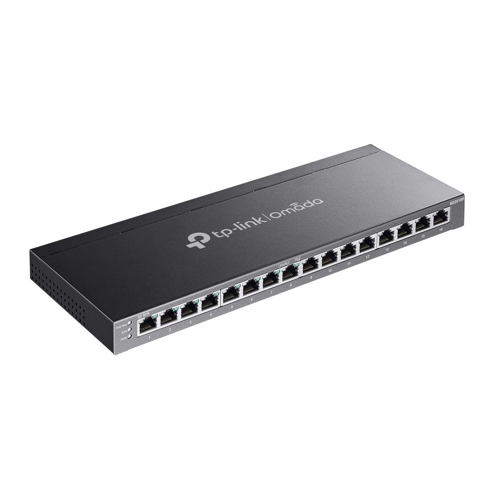 TP-Link SG2016P – Omada 16-Port Gigabit Smart Managed PoE+ Switch
