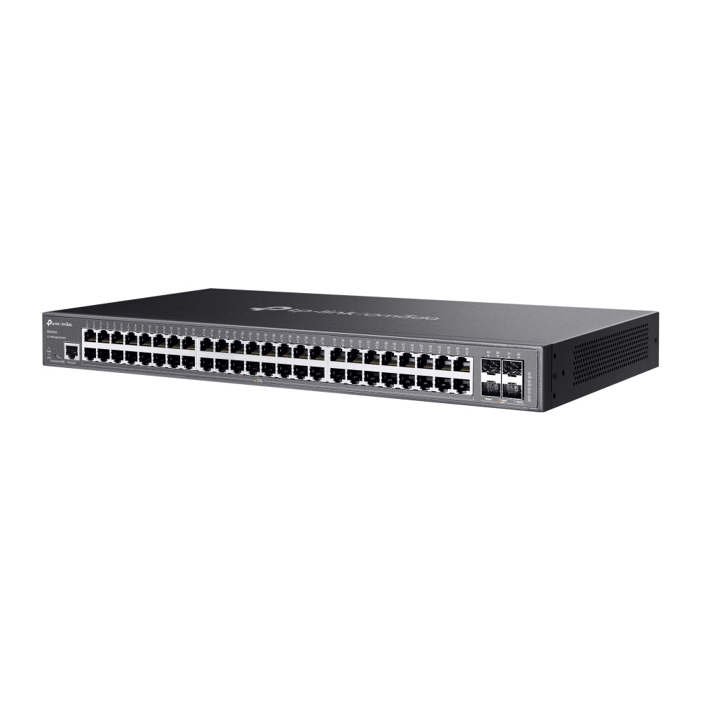TP-Link SG3452X – Omada 48-Port Gigabit L2+ Managed Switch with 4× 10GE SFP+ Slots