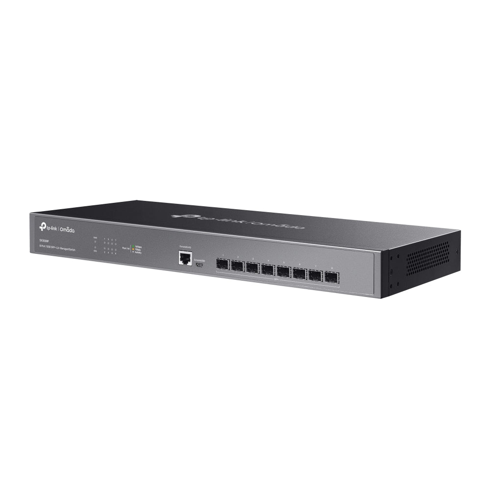 TP-Link SX3008F – Omada 8-Port 10GE SFP+ L2+ Managed Switch