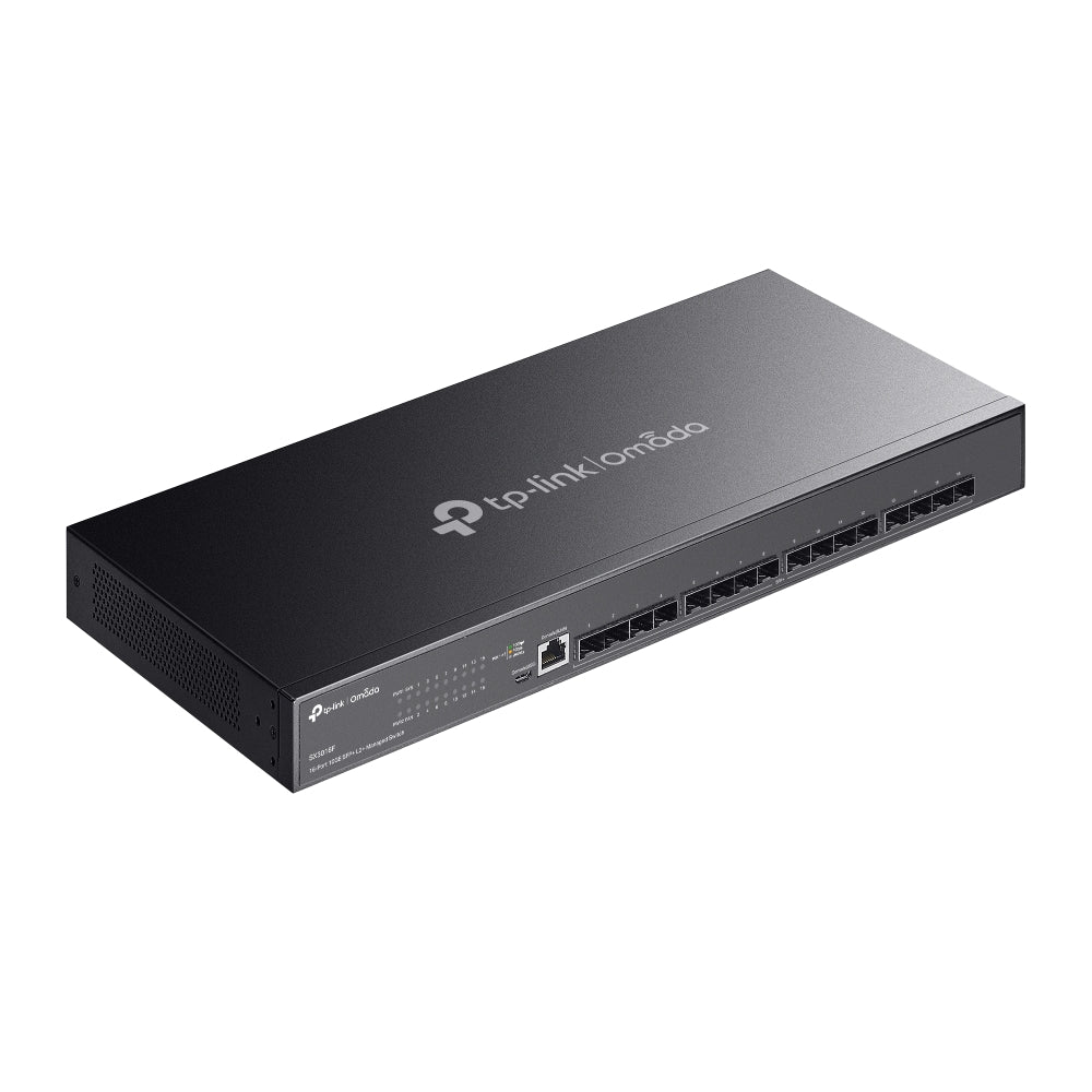 TP-Link SX3016F – Omada 16-Port 10GE SFP+ L2+ Managed Switch