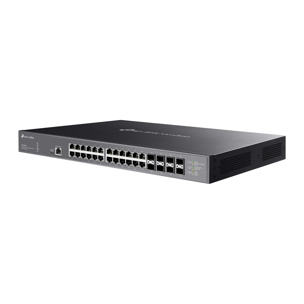 TP-Link Omada SX3832MPP — 32-Port 10G L2+ Managed PoE++ Switch | High-Density Multigigabit Switching & PoE++ Power