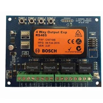 BOSCH CM710B expansion module Solution 6000, Output expansion module, 4 way relay, Suits Solution 6000