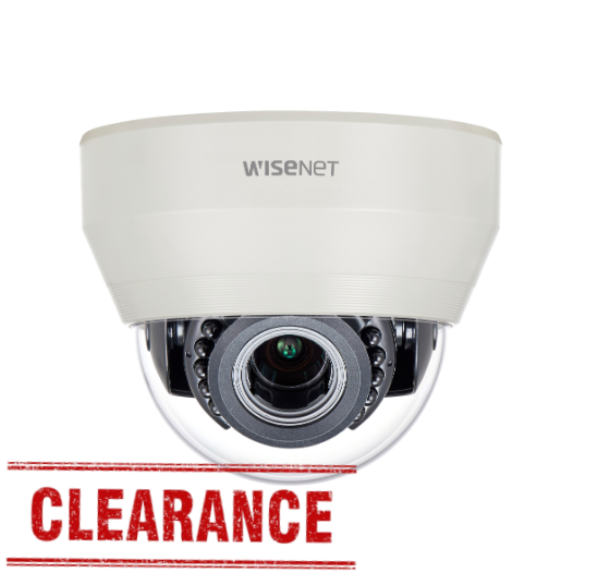 Hanwha Wisenet HCD-7070R QHD (4MP) Analog IR Dome CCTV Camera (Clearance)