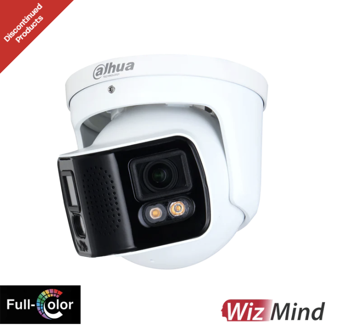 Dahua IPC-PDW5849-A180-E2-ASTE 2×4MP Full-color Duo Splicing 'WizMind' Network Camera (Replaced by DH-IPC-PDW3849-A180-AS-PV-ANZ)