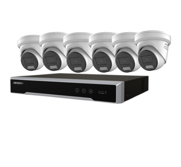 NEW* Hikvision 6MP / 8MP CCTV Kit upto 7 Cameras kit 8-CH NVR, DS-2CD2367G2H-LI(U) / DS-2CD2387G2H-LIU, 7608NI-M2/8P