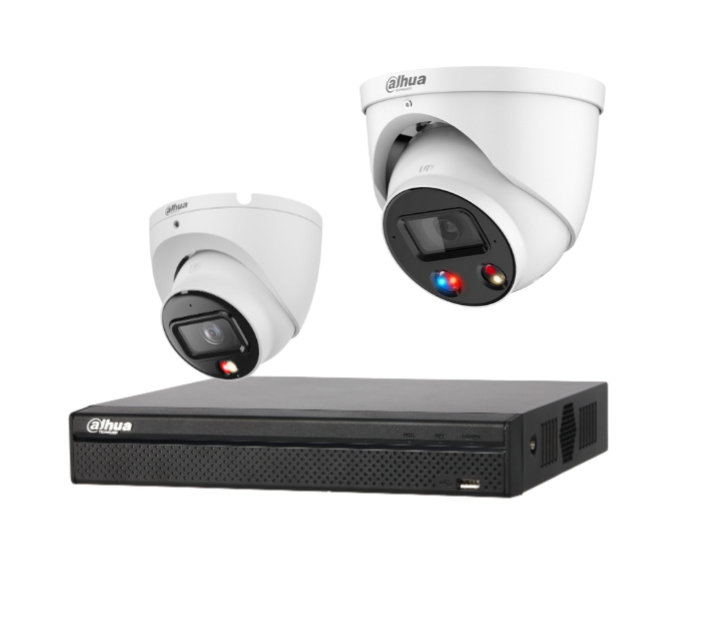 Dahua upto x4 8MP (4K) Camera Kit Choose Standard, TiOC and HDD. DH-IPC-HDW3867EM-S-IL-ANZ, IPC-HDW3849H-AS-PV-ANZ-S