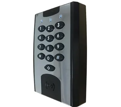 BOSCH CP155B External Keypad with Smart-Card Reader for Solution 6000 – IP65 Rated, Brushed Metal Finish