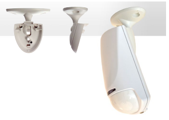 NESS 100-243 Universal PIR Mounting Bracket – Adjustable Wall/Ceiling Mount for Ness Detectors