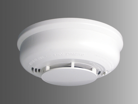 System Sensor 2012J Photoelectric Smoke Alarm – 12/24VDC, Interconnectable, Form C Relay, Hush Feature | Model 2012J