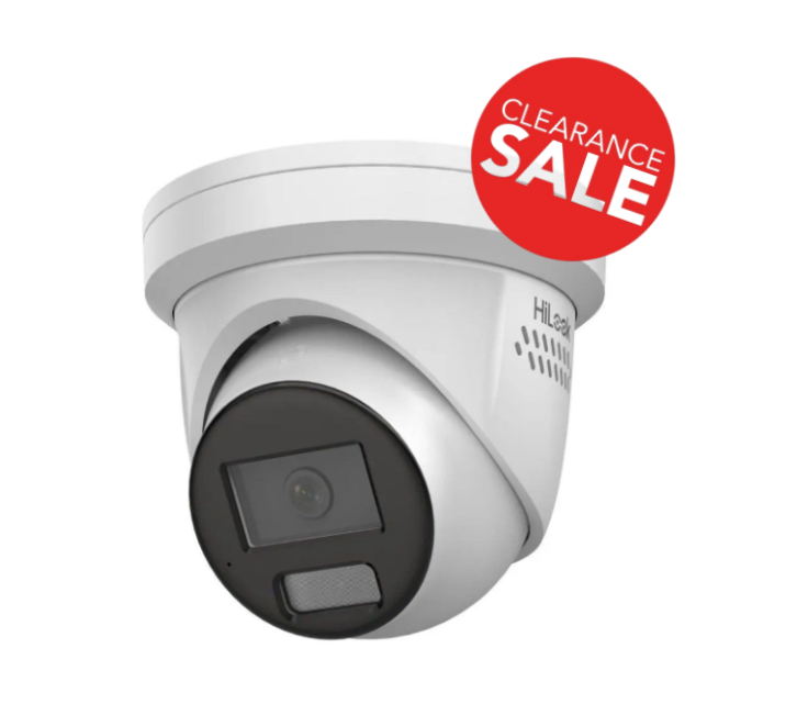 *Clearance HiLook IPC-T282H-MU 8MP AI Fixed Turret Network CCTV Camera 4K