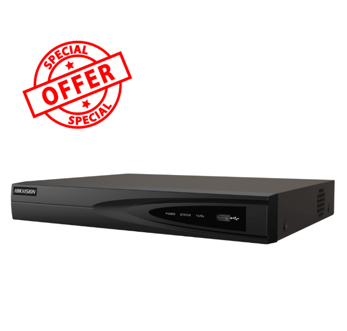 *SPECIAL OFFER HiLook NVR‑108MH‑K/8P 8‑ch 1U 8 PoE 4K Network Video Recorder (NVR)